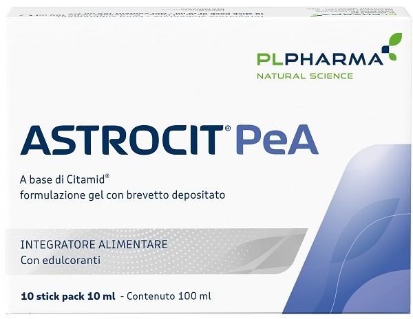 Astrocit PEA Integratore in Stick Pack per Supporto Neurale 10 Stick