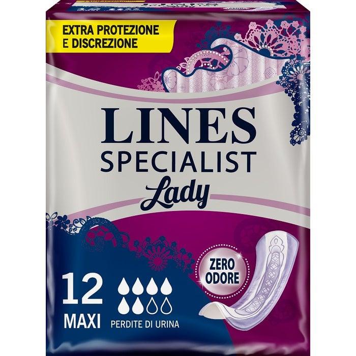 Lines Specialist Maxi Assorbenti Incontinenza 12 Pezzi