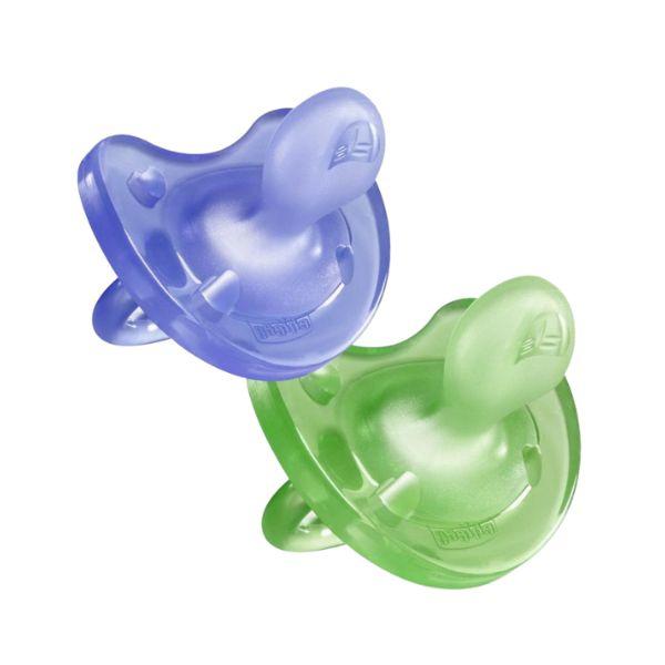 Chicco Gommotto Physio Soft Colorato Silicone 6-12mesi 1 Pezzo