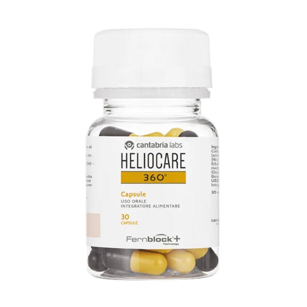 Heliocare 360° Integratore Alimentare per Preparare la Pelle Al Sole 30 Capsule