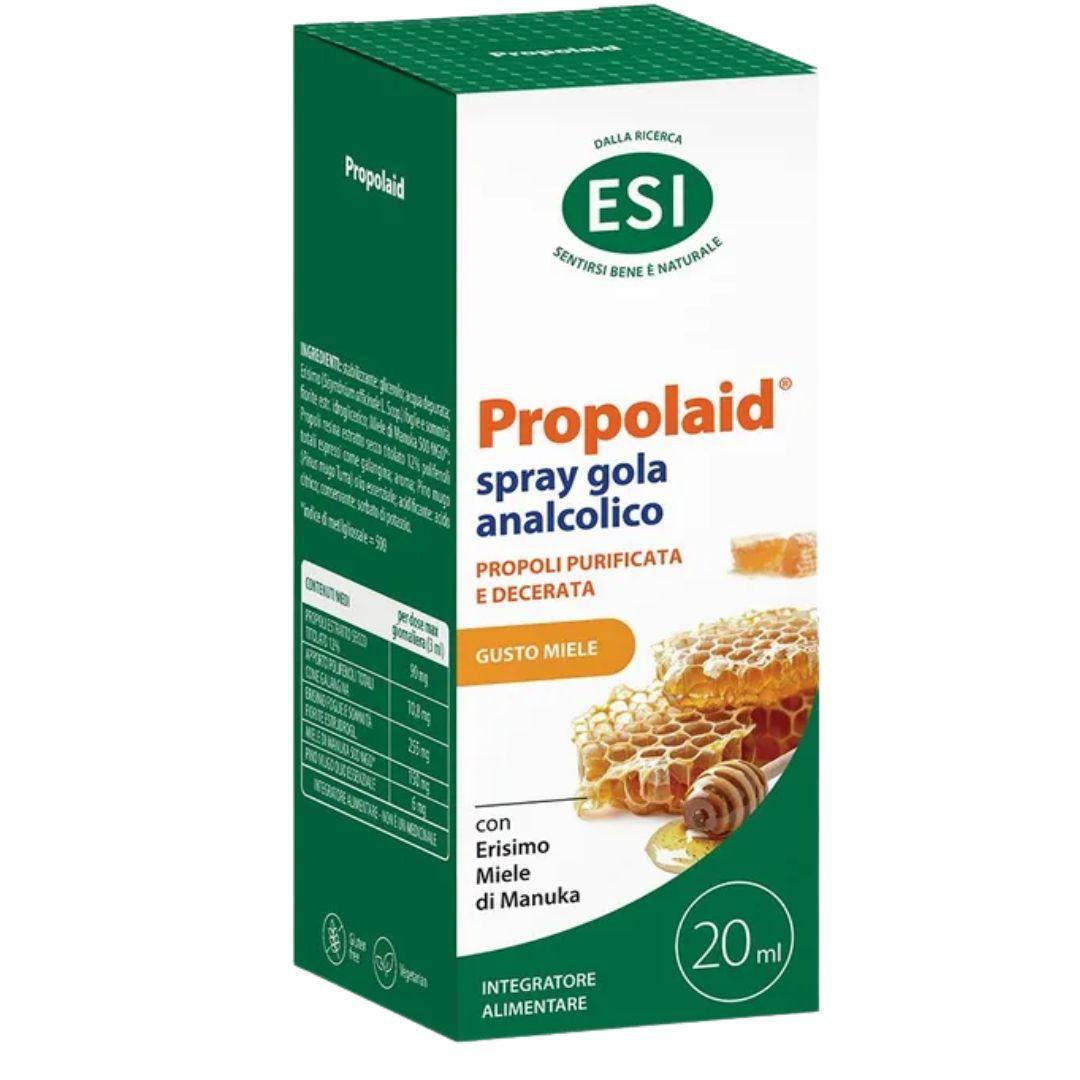 Esi Propolaid PropolGola Spray Integratore Analcolico per la Gola al Miele 20 ml
