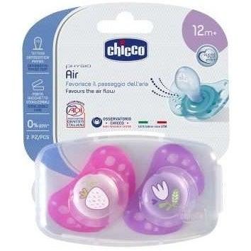 Chicco Succhietto Air Boy Silicone 12+ 2pz