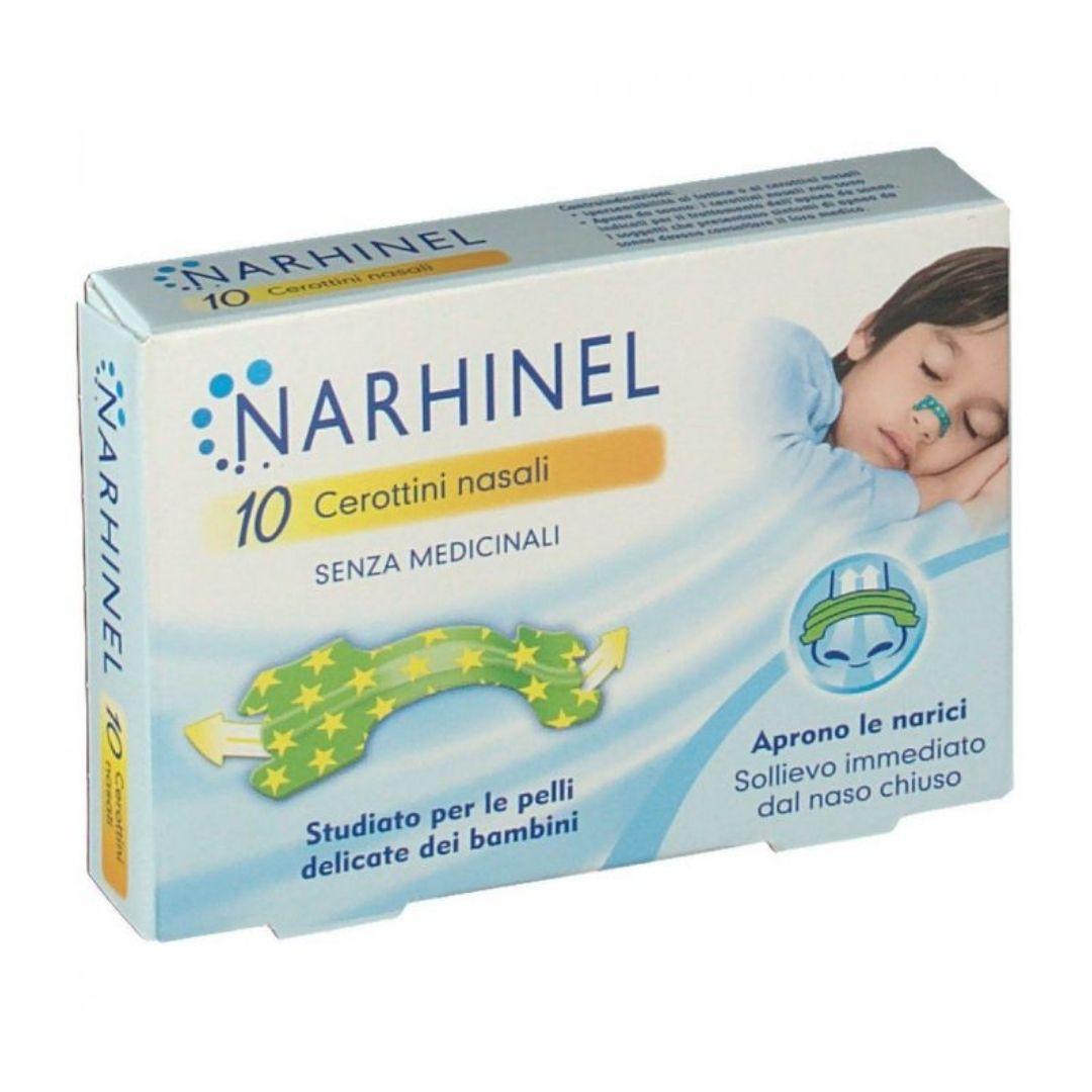 Narhinel 10 Cerottini Nasali Pelli Delicate per Bambini
