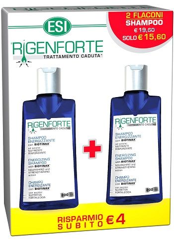 Esi Cofanetto Rigenforte Shampoo Energizzante 200 Ml + 200 Ml