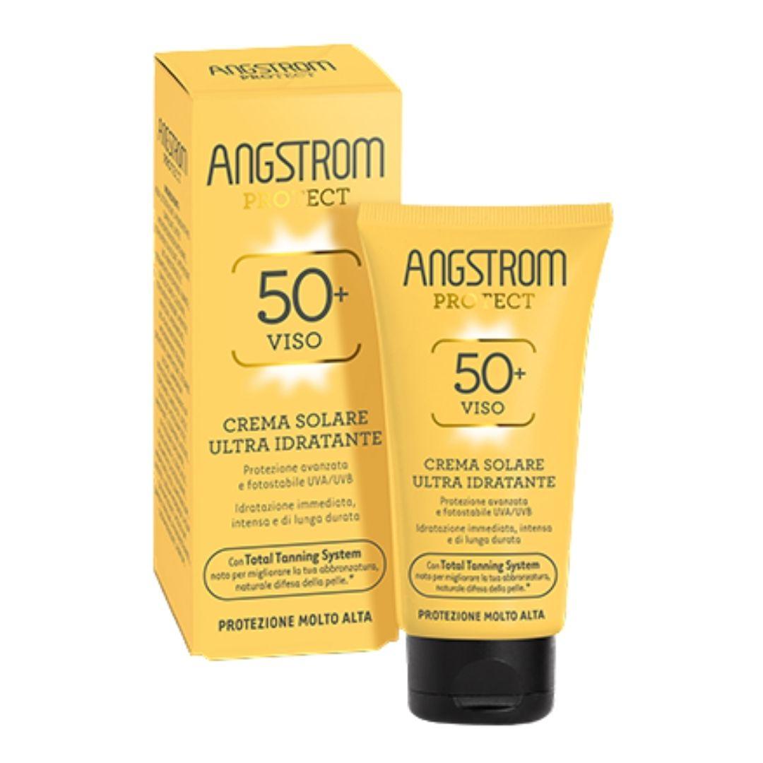 Angstrom Crema Solare Viso Anti Eta' Protettiva Spf50+ 40 ml