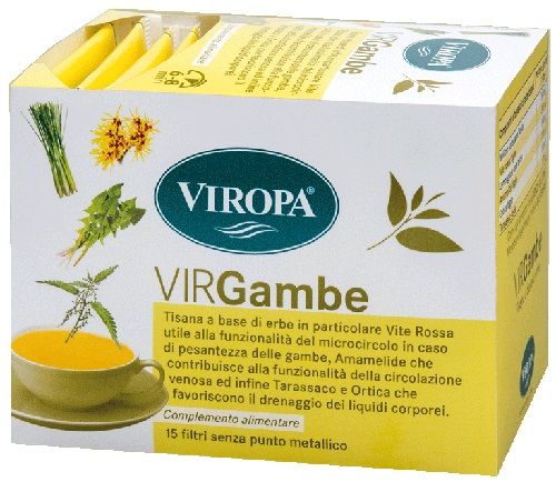 Viropa Tisana Virgambe per Gambe Leggere e Attive