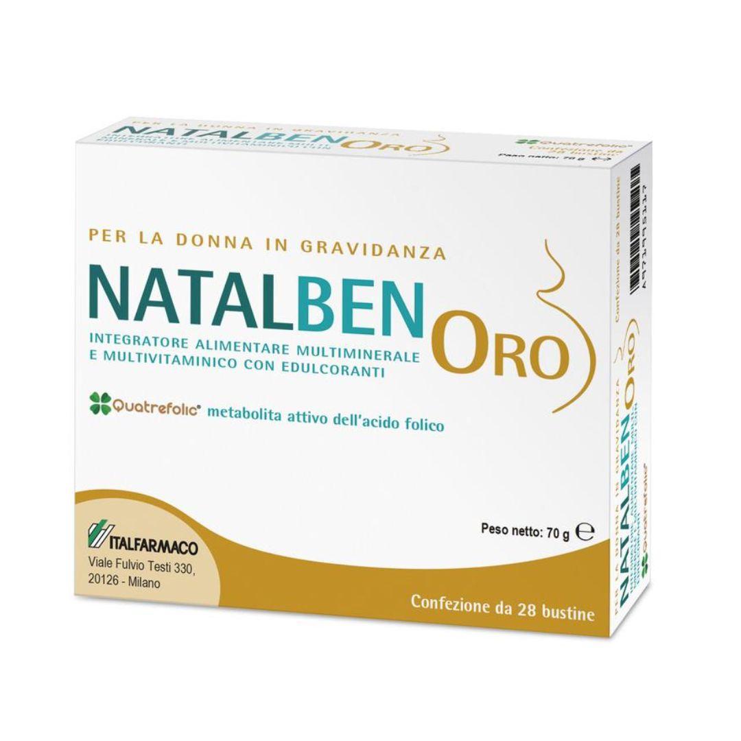 Natalben Oro Integratore Multivitaminico per la Donna In Gravidanza 28 Buste