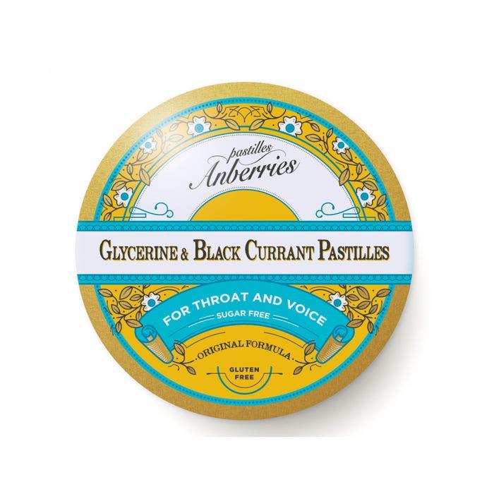 Anberries Pastiglie Classiche Senza Zucchero Ribes Nero & Glicerina 55 g