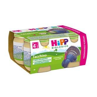 Hipp Bio Omogeneizzato Tacchino 4m+ 4x80g