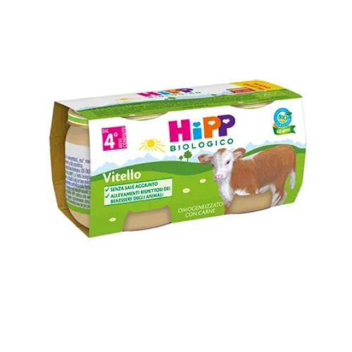 Hipp Biologico Omogeneizzato Vitello 2x80g