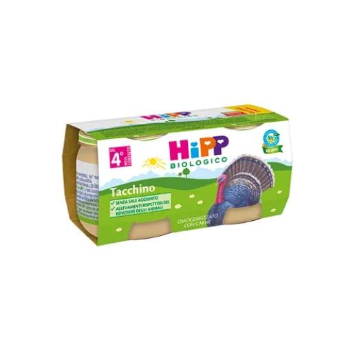 Hipp Biologico Omogeneizzato Tacchino 2 x 80 g