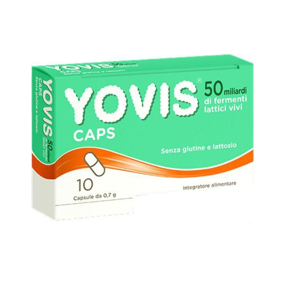 Yovis 50 Miliardi Integratore Alimentare di Fermenti Lattici 10 Capsule da 0,7 g