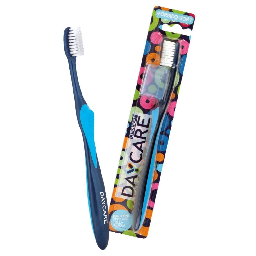 Curasept Spazzolino Curasept Daycare Morbido Setole a Petto d'Oca 1 Pezzo