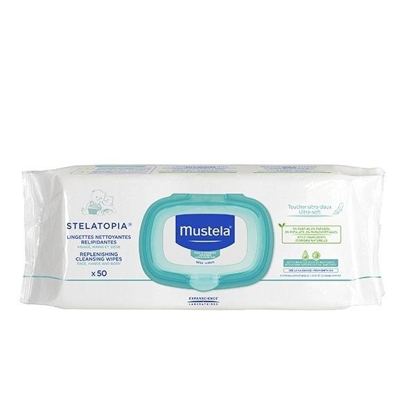 Mustela Stelatopia Salviette 50 Pezzi