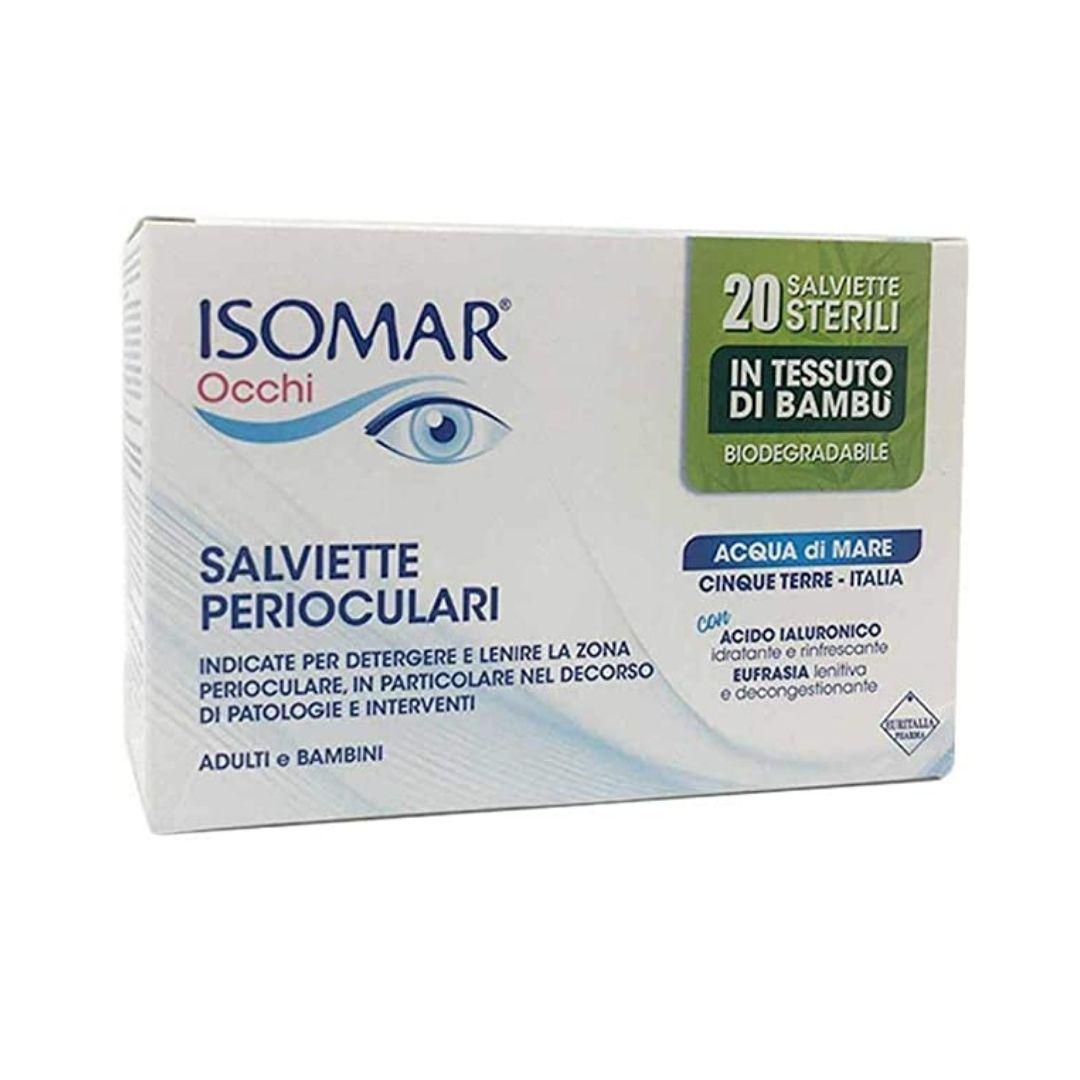Isomar Occhi Salviette Perioculari Detergenti Lenitive 20 Pezzi