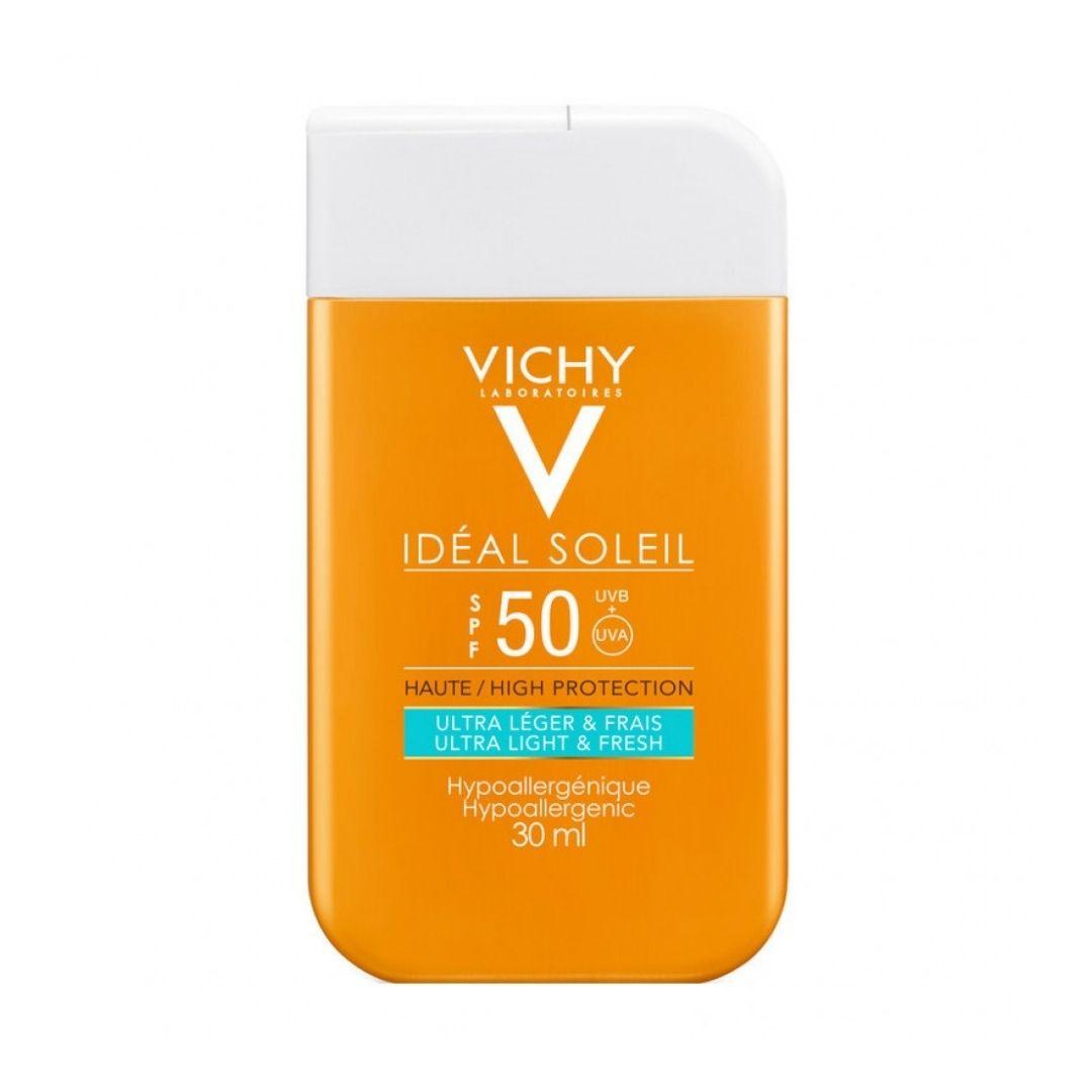 Vichy Ideal Soleil Fluido Solare Ultra Leggero e Fresco SPF50 30 ml