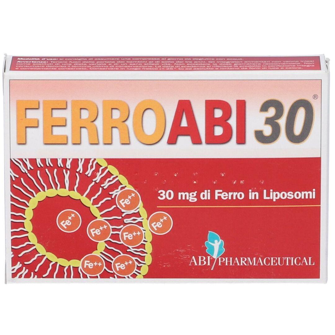 FerroABI30 Integratore di Ferro 20 Compresse