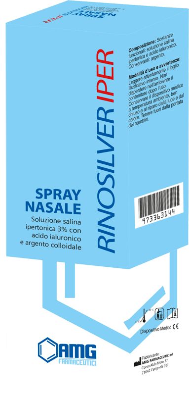 Amg Farmaceutici Rinosilver Iper Spray Nasale