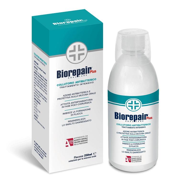 Biorepair Plus Collutorio Antibatterico Trattamento Intensivo 250 Ml