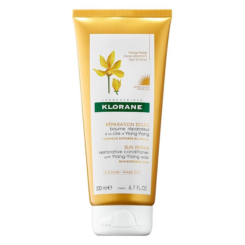 Klorane Capelli Linea Cera di Ylang Ylang Riparatore Solare Balsamo 200 ml