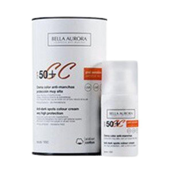 Bella Crema Colorata Con Protezione Solare SPF50+ Tono Medio