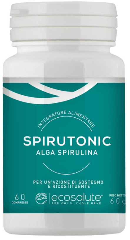 Spirutonic Integratore a Base di Alga Spirulina 60 Compresse