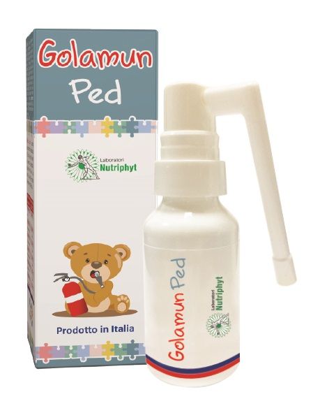 Golamun Spray Pediatrico per il Benessere della Gola 15ml