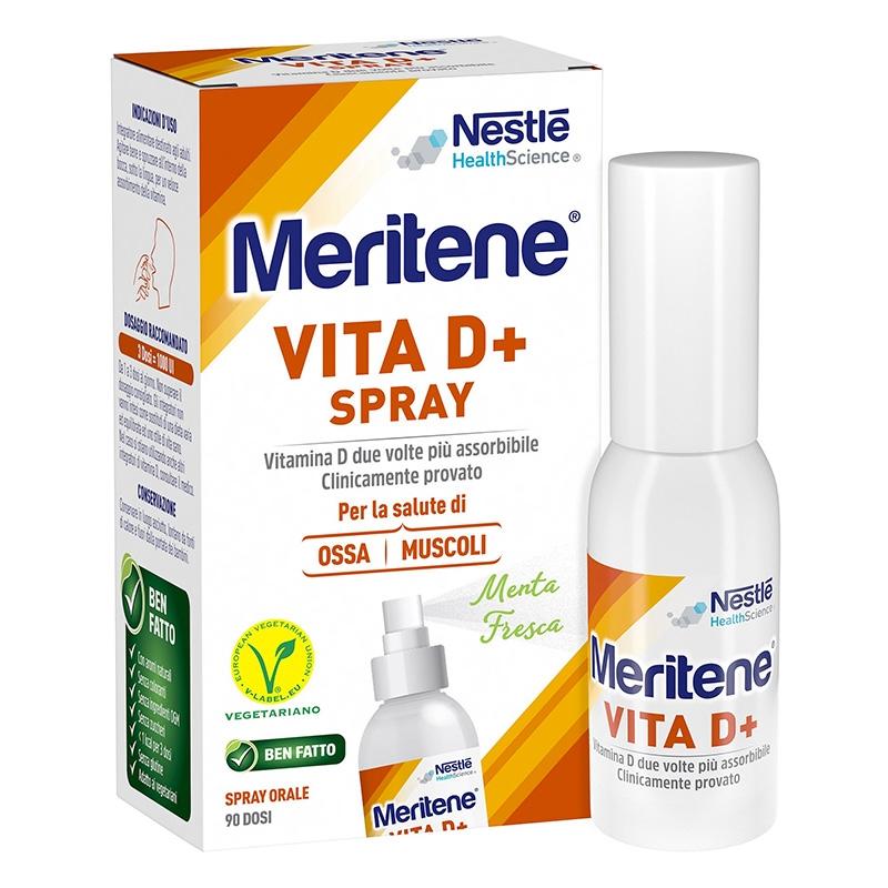 Nestlé Meritene Vita D+ Spray Integratore Alimentare Gusto Menta Fresca