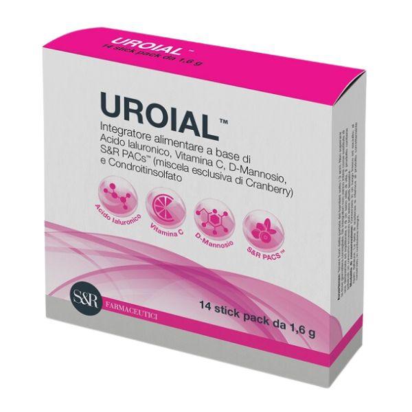 Uroial Integratore Drenante Per La FunzionalitĆ delle Vie Urinarie 14 Bustine