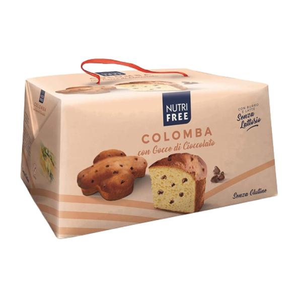 Colomba Senza Glutine Con Gocce Di Cioccolato 550 g