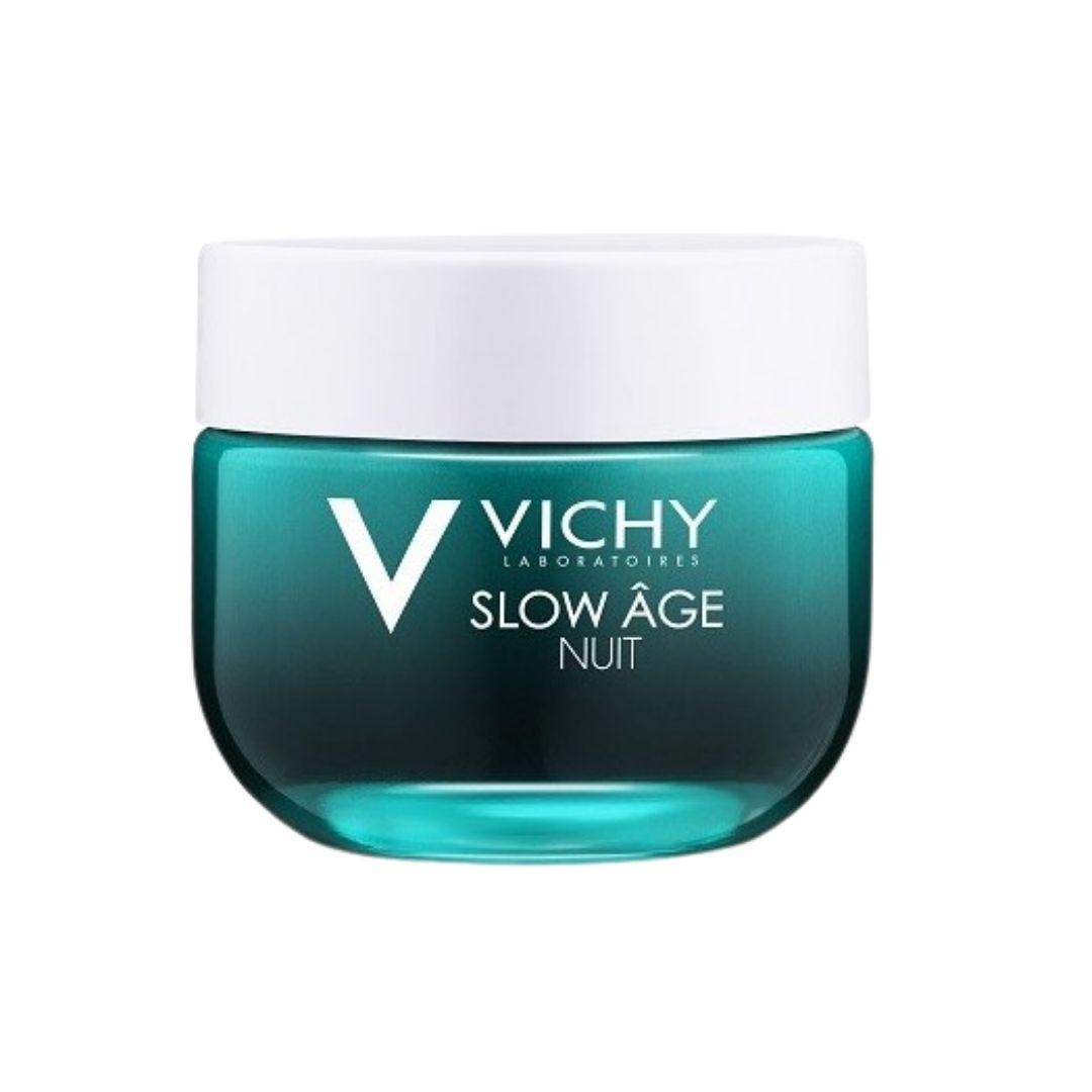 Vichy Slow Age Nuit Crema Gel Viso Notte Fresca Riossigenante e Rigenerante 50ml