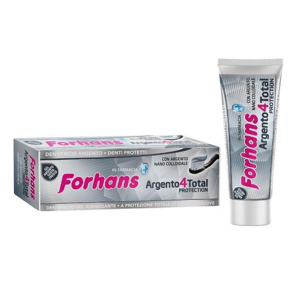 Forhans Dentifricio Silver 4 White 75 ml