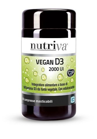 Nutriva Vegan D3 Integratore Alimentare 60 compresse