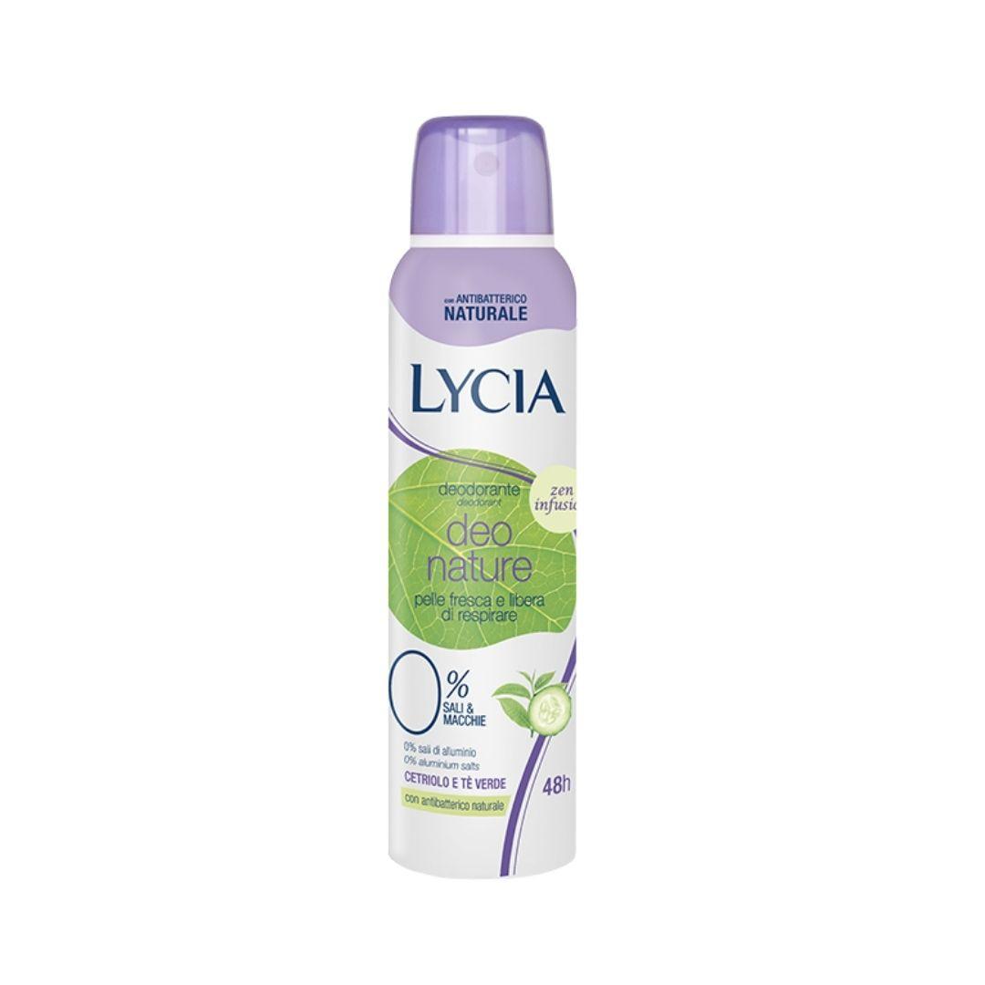 Lycia Deo Nature Zen Infusion Deodorante Spray Pelle Fresca 48h 150ML