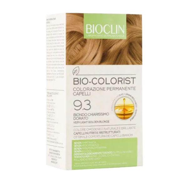 Bioclin Bio-Colorist 9.3 Biondo Chiarissimo Dorato Tintura Naturale Capelli