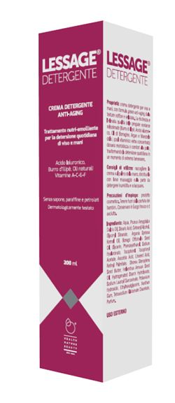 Lessage Detergente Viso e Mani Con Formula Green Anti-Aging 200 ml