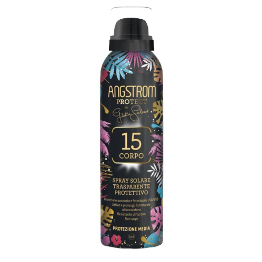 Angstrom Spray Solare Corpo Trasparente Protettivo Spf15 150 ml Limited Edition