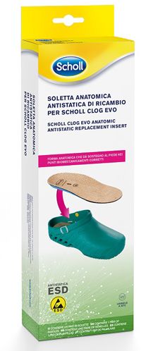 Clog Evo Zoccoli Anatomici Antistatici con Inserto Micromassaggio Taglia 39-40
