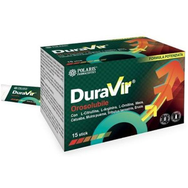 Duravir Integratore Contro la Disfuzione Erettile Orosolubile 15 Stick