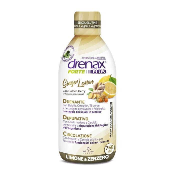Drenax Forte Ginger&Lemon Integratore Drenante e Depurativo 750 ml