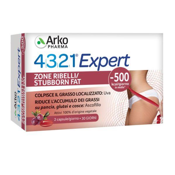 Arkofarm 4321 Slim Zone Ribelli Integratore Dimagrante 60 Capsule