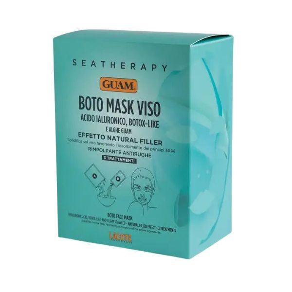 Guam Seatherapy Boto Mask Viso Rimpolpante Antirughe 3 Trattamenti