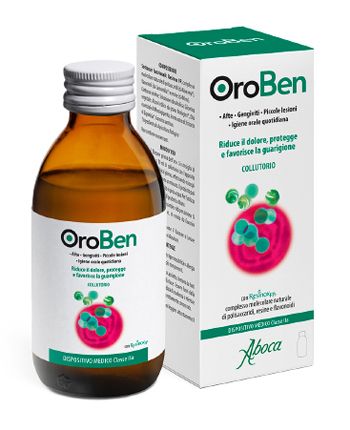 Aboca Oroben Collutorio per Afte e Gengiviti 150 ml