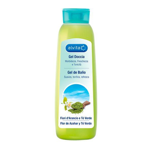 Alvita Gel Doccia Fiori arancio e TĆØ verde 300 ml