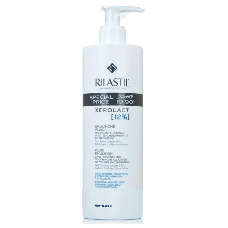 Rilastil Linea Xerolact Pelle Xerotica Emulsione Fluida 12% 400 ml Offerta Spec
