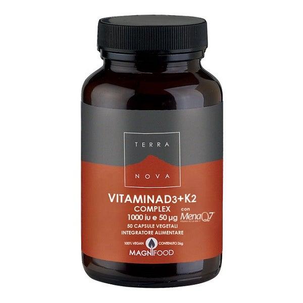 Terranova Vitamina D3 + K2 Complex 50 Capsule