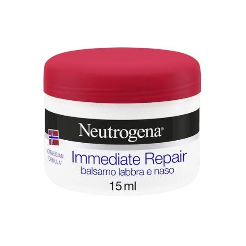 Neutrogena Immediate Repair Balsamo Labbra e Naso 15 ml