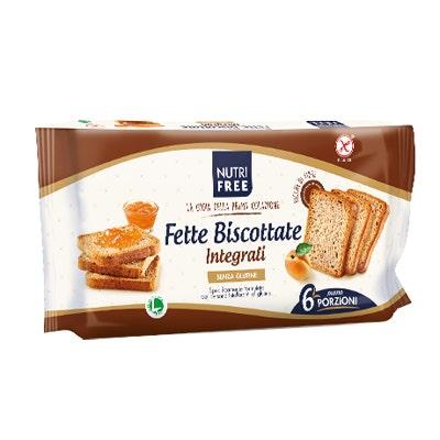 Nutrifree Fette Biscottate Integrali Senza Glutine 6 Porzioni