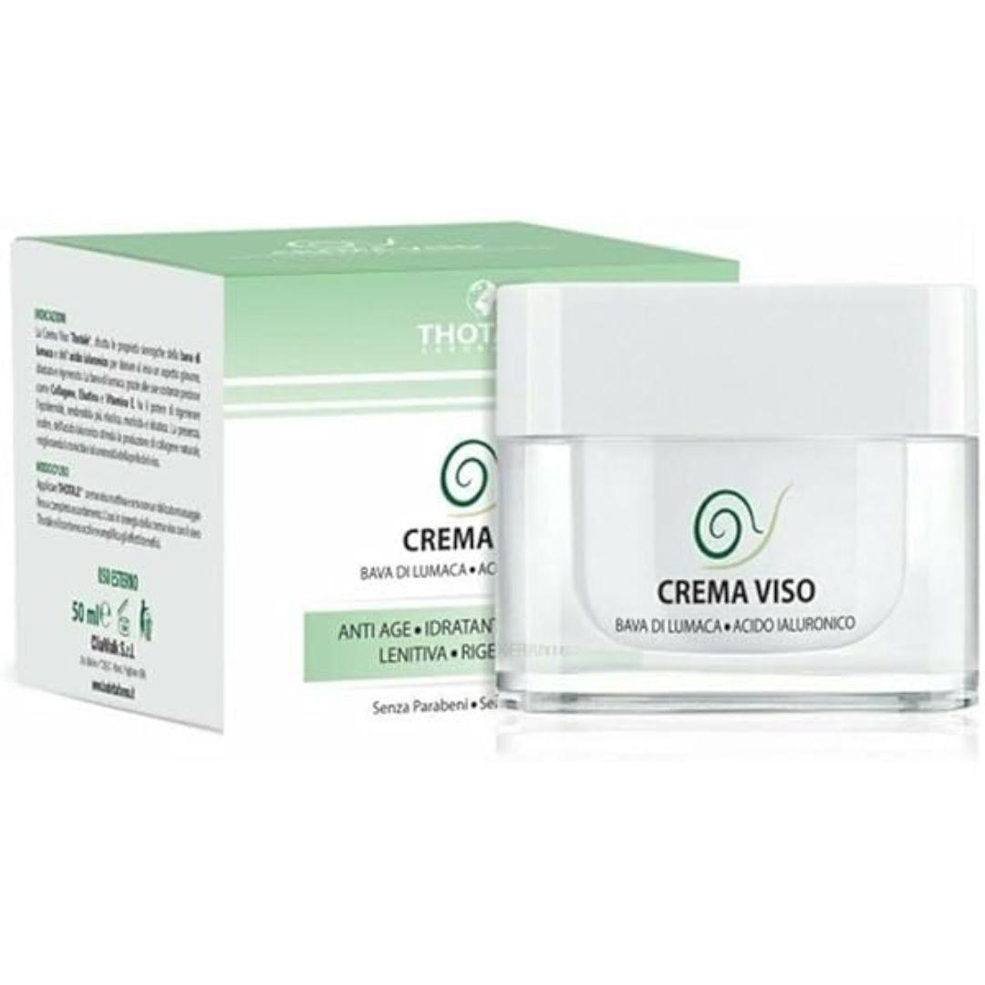 Thotale Crema Viso Alla Bava Di Lumaca E Acido Ialuronico Anti Age 50 ml
