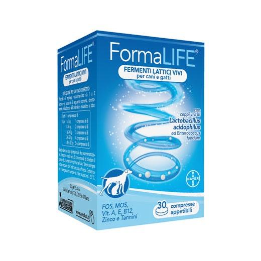 Formalife Fermenti Lattici Vivi Cani/Gatti 30 Compresse